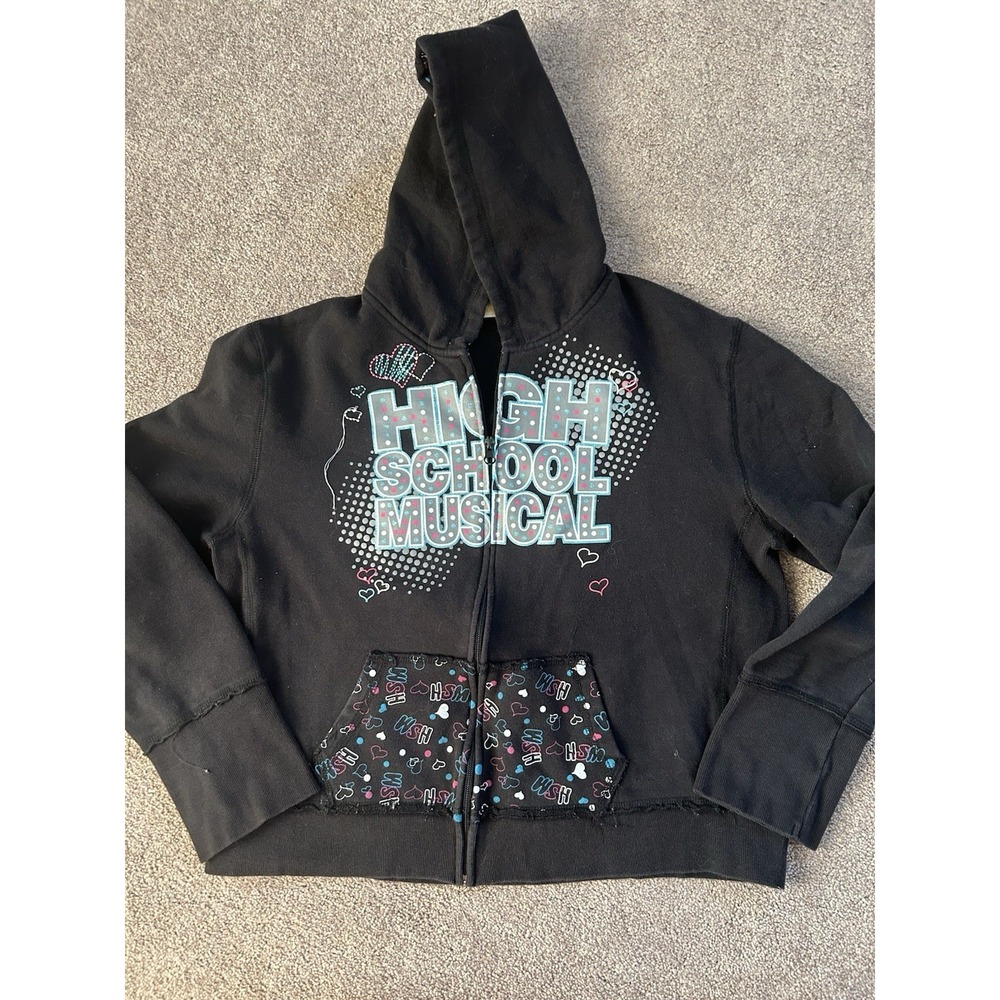 Y2K High School Musical Zip Up Hoodie Size Youth XXL